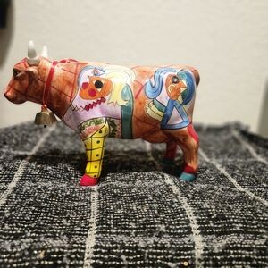 Rare De Graff La Moola- Moola Picasso Ceramic Cow Coin Bank